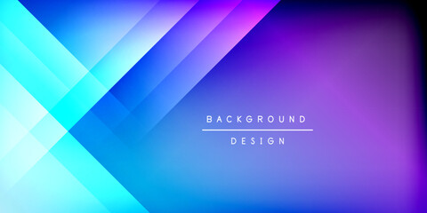 Bright lines background. Gradient geometric template wallpaper