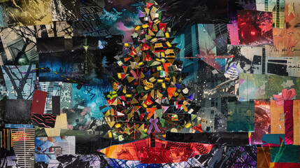 abstract christmas background