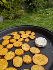 grilled potatoes texture