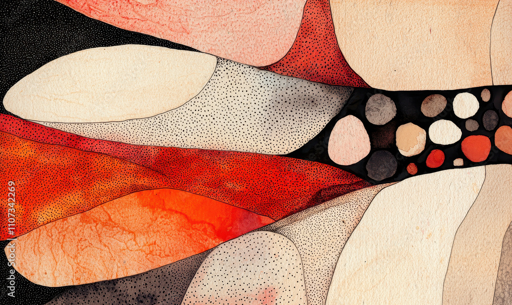 Poster captivating abstract watercolor texture with organic patterns and dynamic shapes for creative design