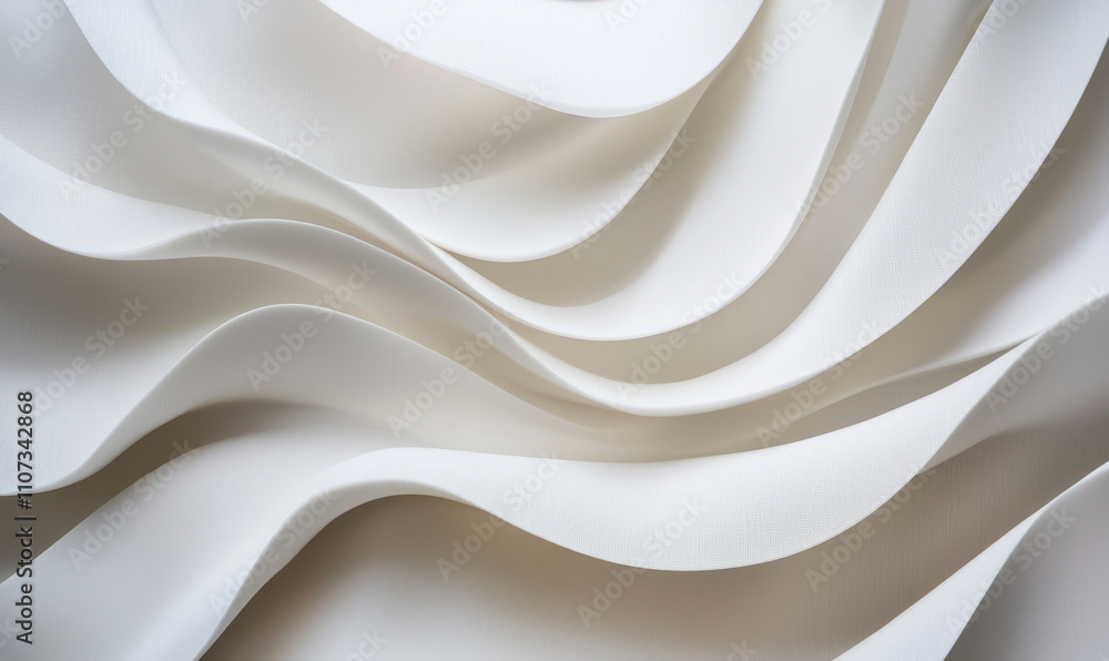 Poster elegant abstract curves: a captivating minimalist design highlighting texture and flow in graphic re