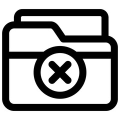 Obraz premium delete folder
