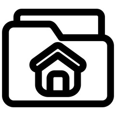 Obraz premium home folder 
