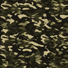 Fototapeta premium camouflage, military style, khaki color, hunting, vector background, stylish design