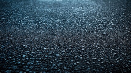Obraz premium Smooth asphalt surface with tiny embedded stones urban environment detailed close-up textured viewpoint construction concept