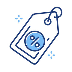 discount tag icon, discount tag  vector icon, discount tag  flat illustration.




