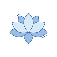 Lotus vector icon