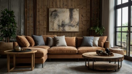 postmodern rustic style interior home design