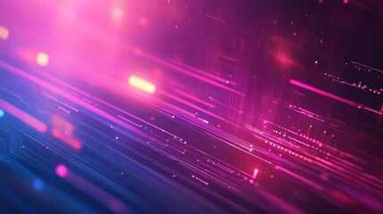 Abstract futuristic technology background featuring a 2d illustration of an electronic circuit design with glowing blue connections, high-tech patterns, and modern digital aesthetics for innovation an