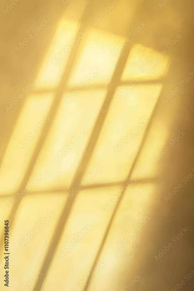 Poster soft golden light filtering through a window, creating a warm and serene atmosphere.