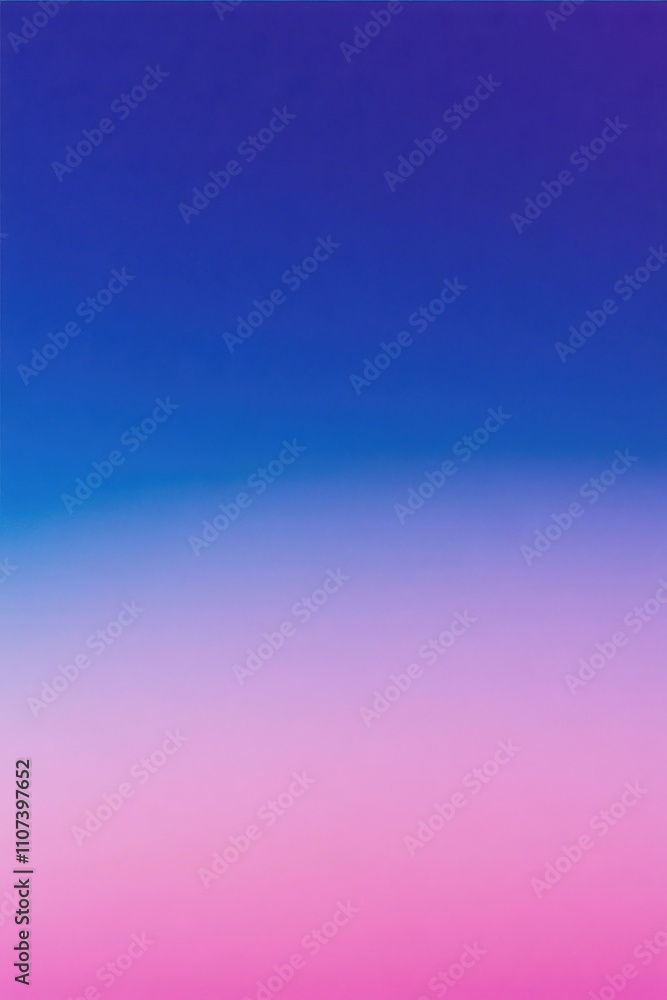 Aufkleber a stunning gradient backdrop blending deep blue to soft pink tones, creating a serene and calming at