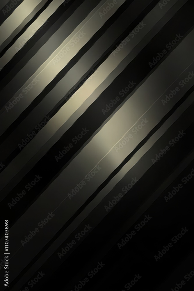 Aufkleber abstract diagonal lines in shades of black and gray, creating a sleek and modern background design.