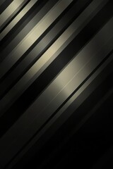 Obraz premium Abstract diagonal lines in shades of black and gray, creating a sleek and modern background design.