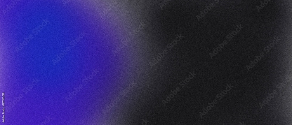 Poster blue black abstract gradient background grain texture effect dark vibrant color flow wave