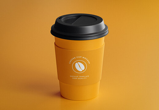 Takeaway Coffee Cup Mockup