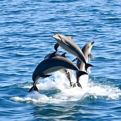 Dolphin scrum...dolphins gone wild