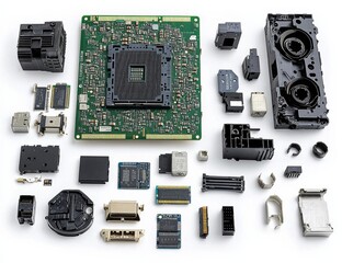 flying parts of a notebook computer