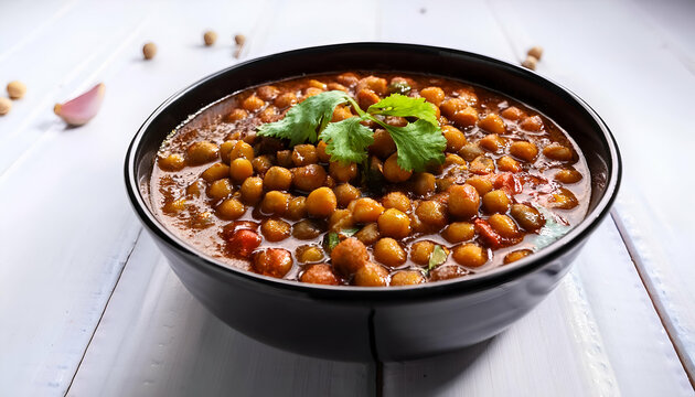 Kadala Curry &ndash; Spicy black chickpea curry, often served with puttu or appam