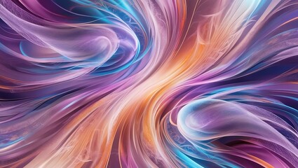 Soft pastel swirls in dynamic motion, creating a calming and artistic design for creative backgrounds and prints.