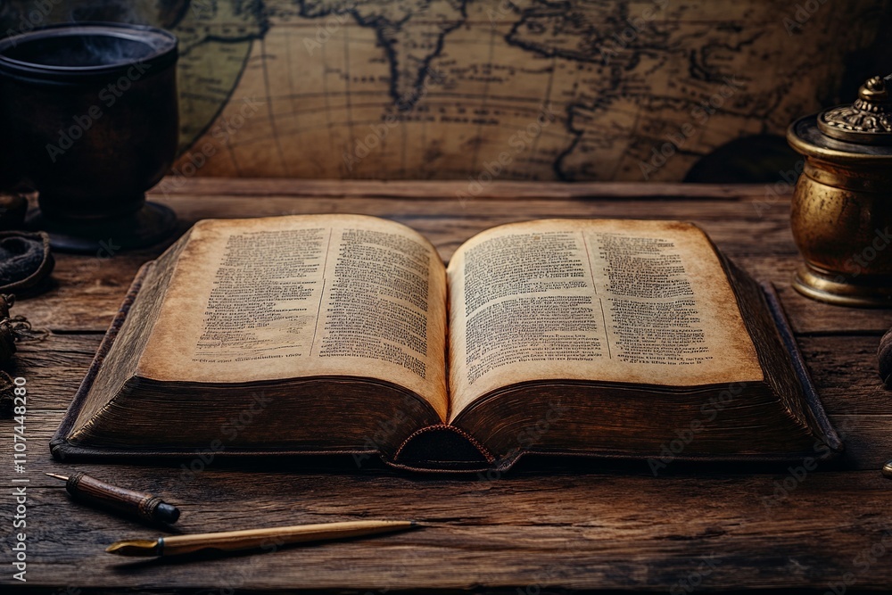 Poster this enchanting image showcases an open book with glowing pages, symbolizing the illumination of kno