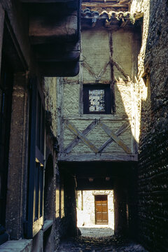 Perouges, medieval village in France