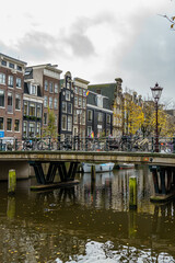Herbstzeit in Amsterdam