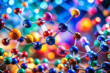 Dynamic molecular structures are unveiled through tilt-shift photography, enhancing our understanding of complex molecular interactions and arrangements in scientific exploration and research efforts.