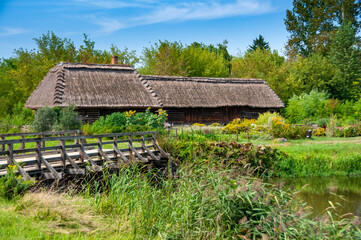 Obraz premium Lublin Village Museum, Lublin Voivodeship, Poland