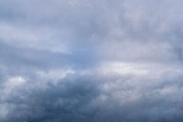 Fototapeta premium 秋雨の午後の曇り空19