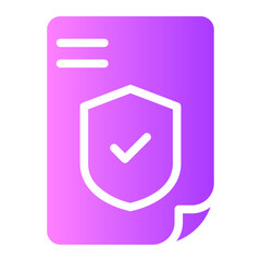 shield gradient icon