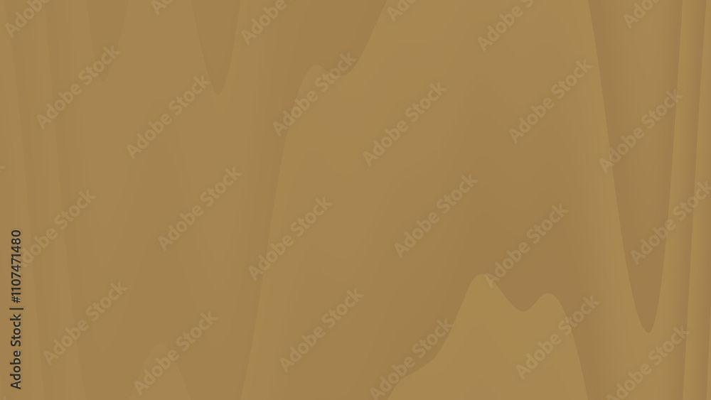 Poster abstract brown background with wavy, vertical lines and gradient shading