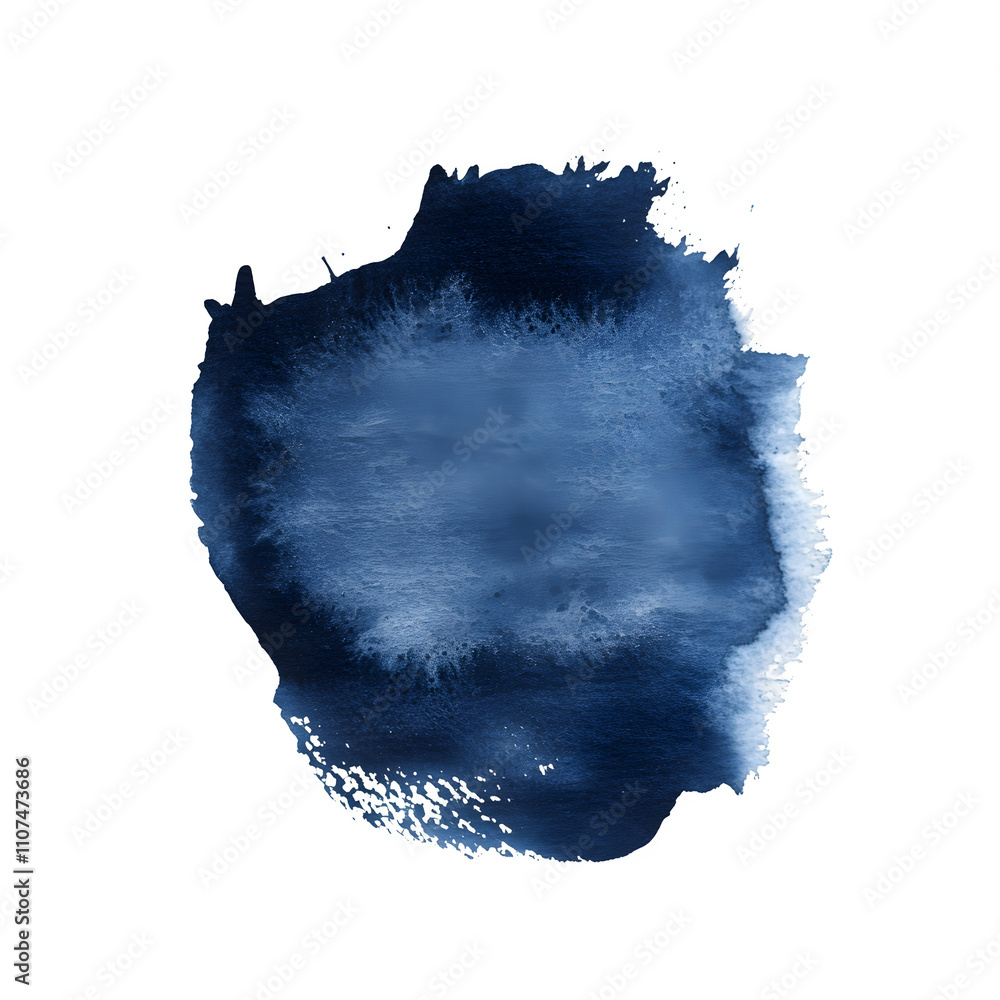 Poster vibrant and artistic abstract watercolor texture with transparent background, perfect for creative p