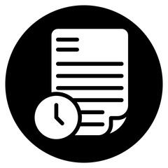 document glyph icon