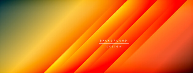 Dynamic shadow lines with gradient colors geometric background