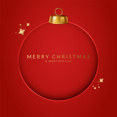 Christmas and New Year background