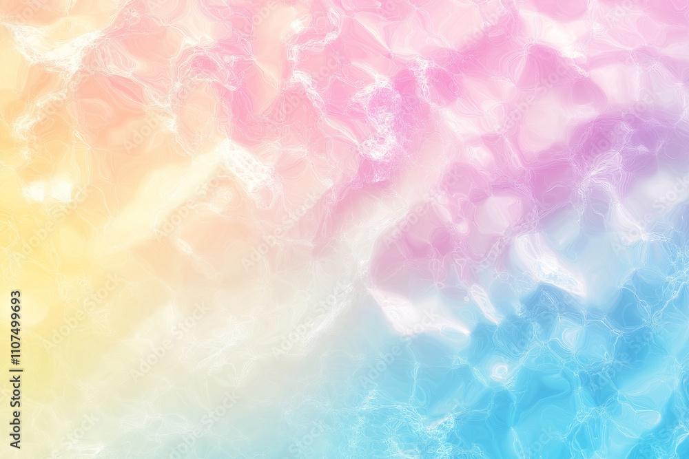Wall mural a soft pastel gradient background with gentle shades of pink, blue, and yellow. the gradient should 