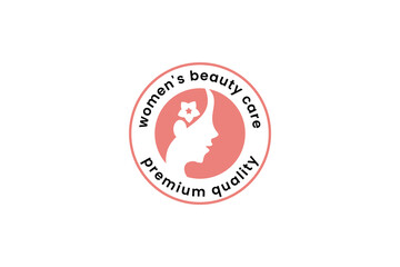 woman logo icon illustration