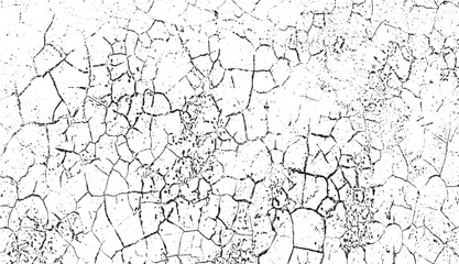 Fototapeta premium grunge drawing of cracked walls, vintage grunge texture, a black and white drawing of a cracked land, grunge texture of old paint wall, vintage cracked background, 
