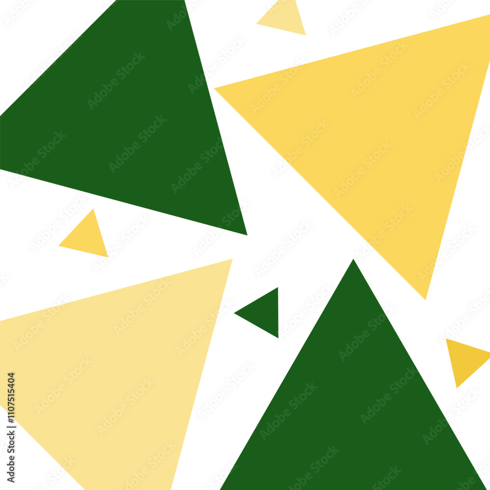 Aufkleber triangle pattern abstract colours geometric style background. vector illustration template design
