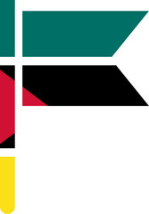 Mozambique Flag Crisp Icon