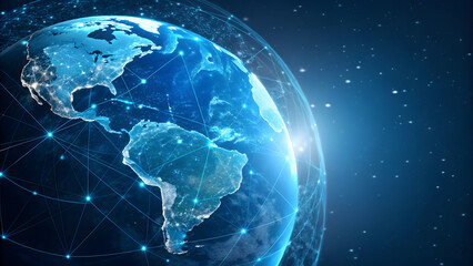 Fototapeta premium earth with space