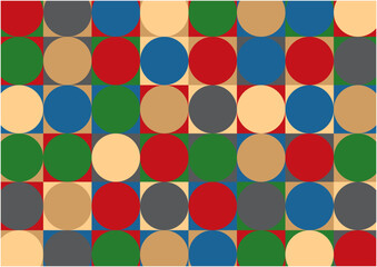 クリスマスをイメージしたシンプルな背景イラスト