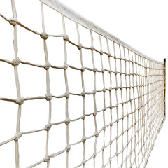 Close up tennis or volleyball net