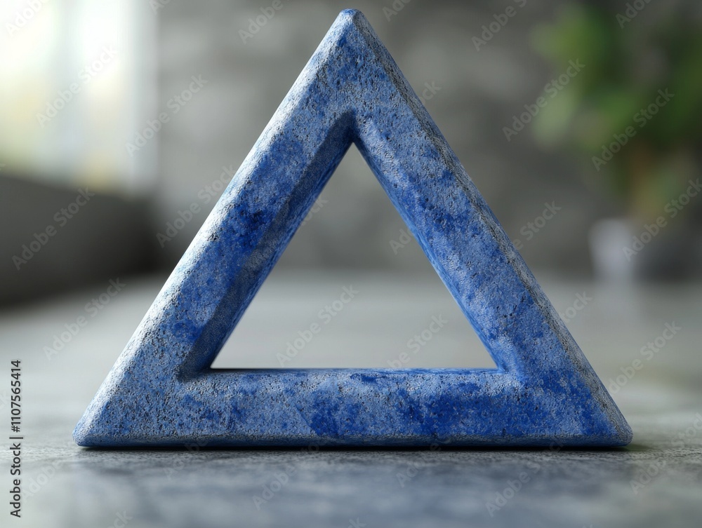 Poster 3d triangle mesh wireframe in an abstract polygonal mesh.