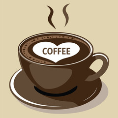 Obraz premium coffee logo vector