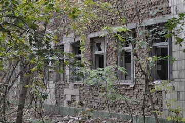 old destroyed premises