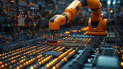 A captivating blend of doodle-style vector art inspired by technology and nature, featuring intricate hand-drawn circuits, futuristic gadgets, digital connections, and organic patterns like leaves, fl