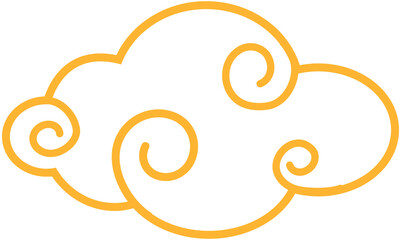Chinese New Year Cloud icon