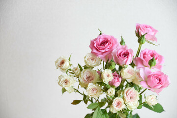 スプレー薔薇の花束