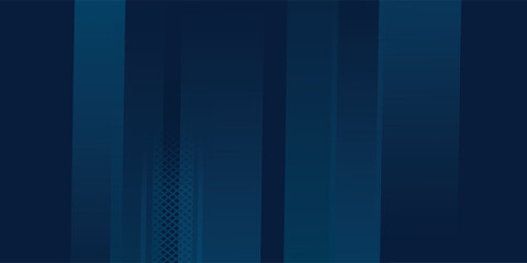 Blue Background. Dark blue abstract background geometry shine and layer element vector for presentation design.